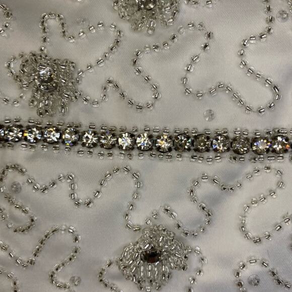 Betsey Johnson Women's Beaded Strapless Dress Size 6 - Picture 5 of 6